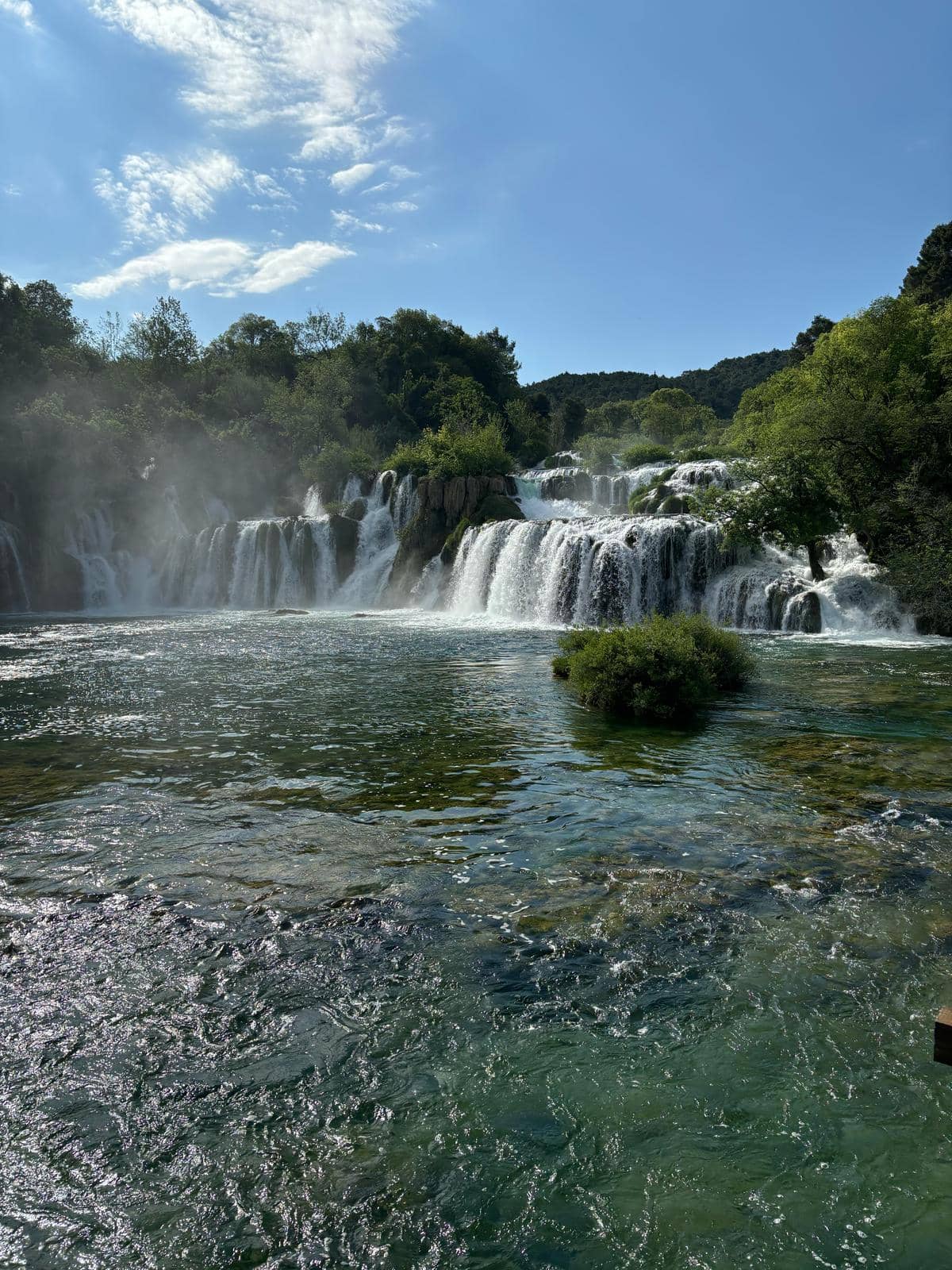 Wasserfall Skradinski buk im Nationalpark Krka